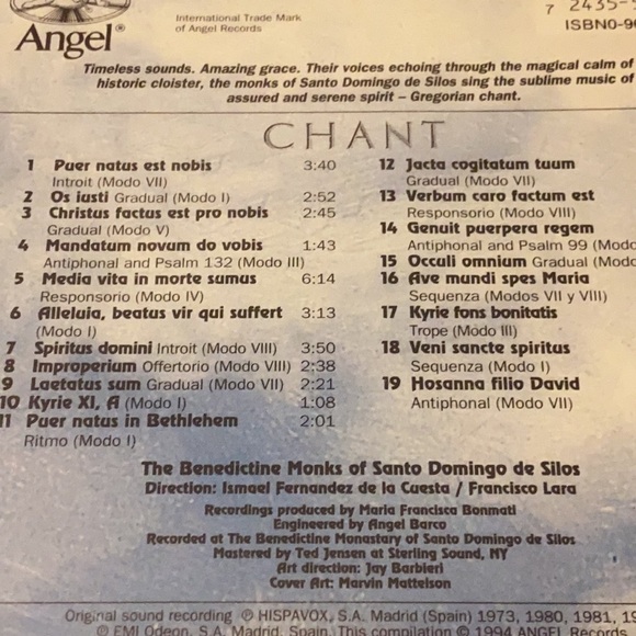 Chant CD bundle of three. - Picture 9 of 9